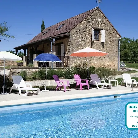 Charmante Maison En Pierre Avec Piscine Pour 6 *